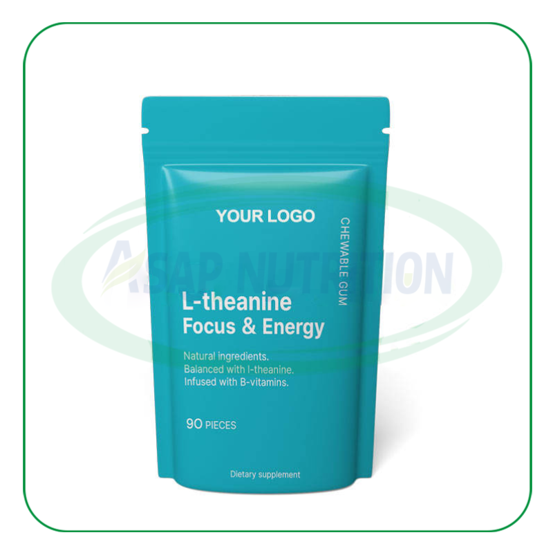 L-茶氨酸口香糖生产厂家 - 无糖薄荷味批发