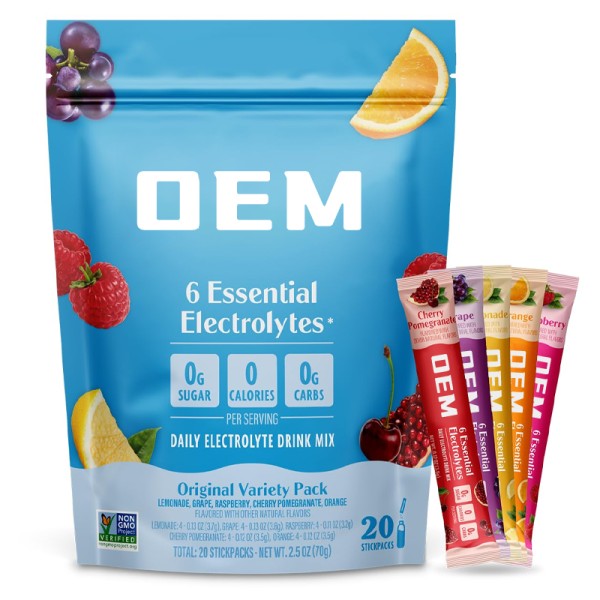 电解质粉袋生产厂家 - 可定制混合风味快速水合户外