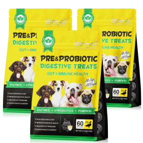 Gut Health Supplement for Dogs Supplier - High Content Pre Probiotics Chews
