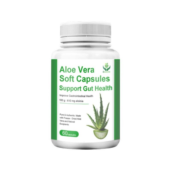 Aloe Vera Softgels Manufacturer - OEM Digestive Support Customizable