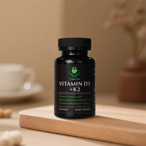 Vitamin D3K2 Capsules Factory - OEM D3 5000iu K2 120mcg