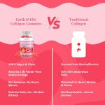 Biotin Collagen Gummies Factory - Hair Skin Nails Strawberry Flavor