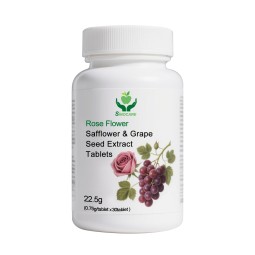 Skin Health Tablets Supplier - Rose Safflower Grape Seed Extract