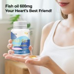 Omega-3 Softgels Supplier - High EPA DHA Heart Brain