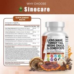 Mushroom Extract Capsules Factory - 20 in 1 Reishi Maitake Blend