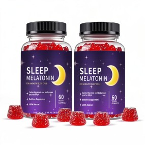 Melatonin Gummies Factory - OEM Vegan Sugar Free Sleep Aid