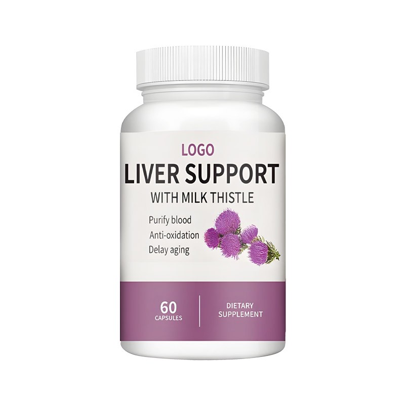 Liver Capsules Supplier - OEM Milk Thistle Curcumin Blend