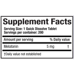 褪黑素片供应商 - 300毫克草本睡眠支持