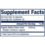 大麦草粉末供应商 - 有机绿色小麦草提取物