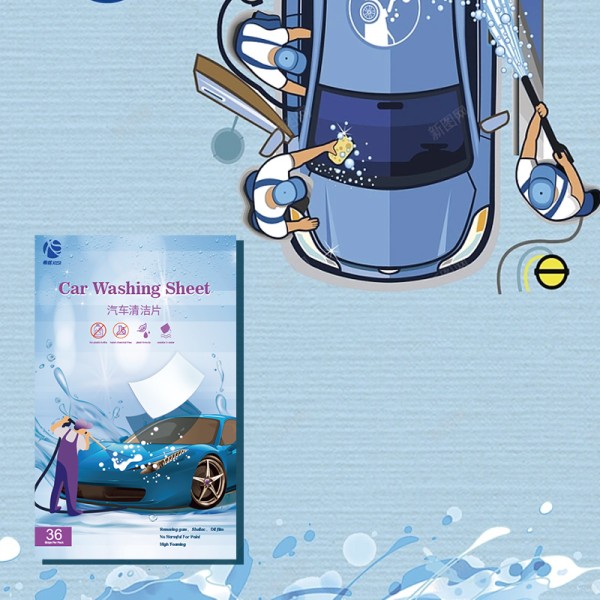 Car Wash Shampoo Sheet Supplier - OEM Neutral Eco-friendly Concentrated Foam