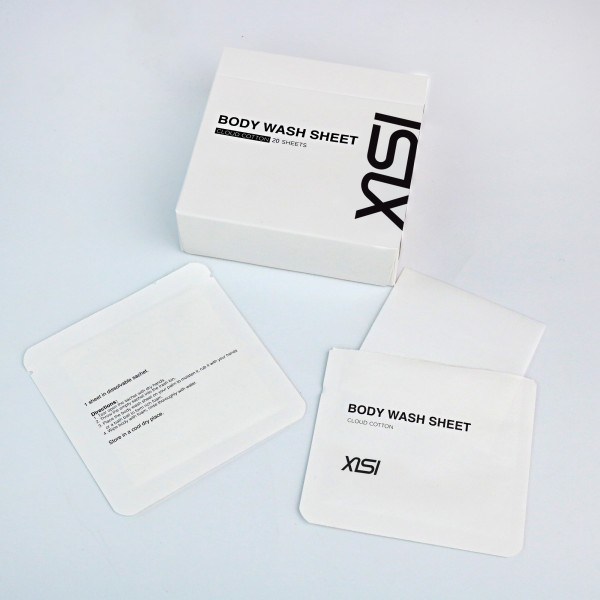 Body Wash Sheets Factory - Private Label Biodegradable Travel Coconut Paper