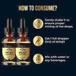 批发OEM私人标签60ml 100%有机喜马拉雅Shilajit树脂油滴大脑助推器健康补充剂