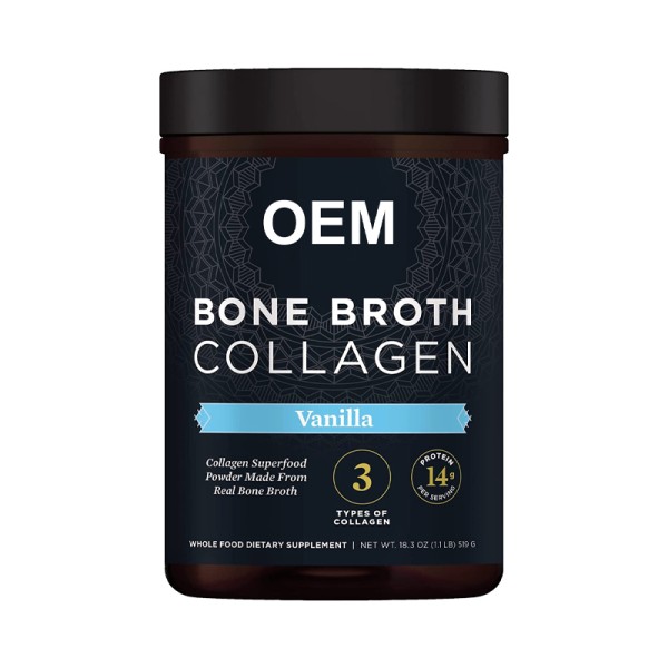 Greenpie Collagen Chondroitin Hyaluronic Acid Glutamine 18 Amino Acids Powder Nutrition for Adult Bone Broth Protein
