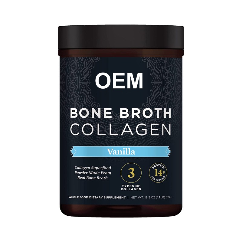 Greenpie Collagen Chondroitin Hyaluronic Acid Glutamine 18 Amino Acids Powder Nutrition for Adult Bone Broth Protein