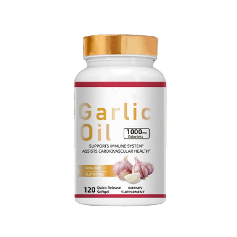 Odorless Garlic Oil Softgel Supplements Customer-Favorite Capsules for Adults Pregnant Women Safe