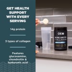 Greenpie Collagen Chondroitin Hyaluronic Acid Glutamine 18 Amino Acids Powder Nutrition for Adult Bone Broth Protein