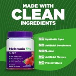 OEM ODM Sleep Fast Melatonin Gummies Promotes Relaxation Vitamin Dietary Supplement MLT Sleeping Deep Gummy Candy