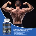 OEM ODM Creatine Monohydrate Gummy Support Energy for Sports Nutrition Supplement Gummies