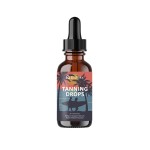 Custom Private Label Watermelon Flavored 60ml Drinkable Sunless Facial DHA Self Tanning Drops Drink Oral Edible for Face