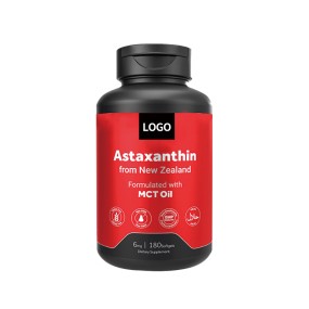 Private Label Astaxanthin Softgels for Eye Health Skin Memory Support for Adults Teenagers Recommended for Pregnant Women