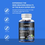 OEM ODM Creatine Monohydrate Gummy Support Energy for Sports Nutrition Supplement Gummies