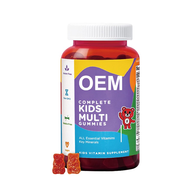 Private Label Multivitamin Gummies Health Food Supplement Vegan 60 Pcs Multi Vitamin Kids Multivitamin Gummies Bulk