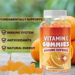 OEM Private Label Vitamin C Gummies Support Immune System Digestion Brain Mood Intelligence C