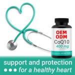 OEM ODM Vegan Coenzyme Q10 Anti Fatigue Improve Heart Health Antioxidant COQ10 Softgels Dietary Supplements