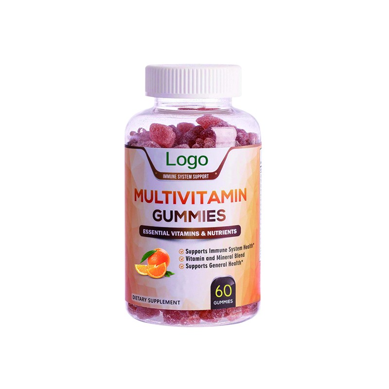 2024 OEM ODM Vitamin C Gummies Immune System Healthcare Supplements Folic Acid Multi Vitamins VC Gummy Candy Wholesale