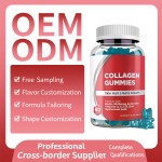 Customizable OEM Collagen Capsule Anti-Aging Whitening Nail Hair Supplement Diet Factory-Supplied Beauty Product Booster Skin