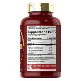 OEM Pure Premium Krill Oil Antarctic Softgels with Astaxanthin Omega-3 EPA DHA and Phospholipids Dietary Supplements