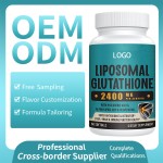 Liposomal L-Glutathione Softgels Hyaluronic Acid Resveratrol Max Absorption Active Form Reduced L-Glutathione Gummy Candy Dosage