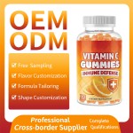 OEM Private Label Vitamin C Gummies Support Immune System Digestion Brain Mood Intelligence C