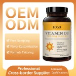 Customizable Vitamin D3 Supplement Softgels for Teenagers Children and Pregnant Women