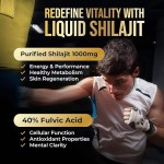批发OEM私人标签60ml 100%有机喜马拉雅Shilajit树脂油滴大脑助推器健康补充剂