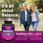 OEM ODM Probiotics Supplement Capsules Digestive System Enzymes for Children and Adults