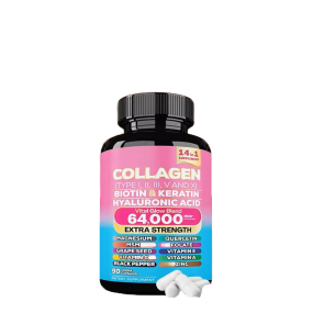 OEM ODM皮肤维生素熊素食胶原蛋白胶囊护理产品