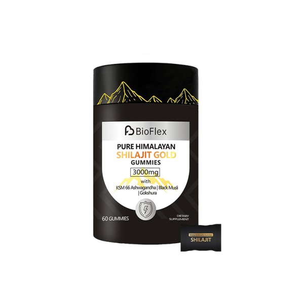 China Factory Wholesale OEM Private Label Organic Pure Himalayan Shilajit Resin Supplement Gummies Gold for Supplier