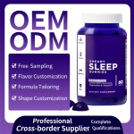 Sleep Melatonin Gummies Improve Quality Promote Relaxation Herbal Blend