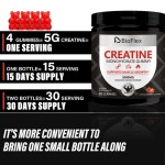 OEM Private Label 5000mg Sugar Free Muscle Growth Workout Energy Vegan Create Creatine Monohydrate Supplement Gummies for Men