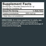 Creatine Monohydrate Powder for Energy Water-Soluble Supplement to Promote Muscle Growth Not for Pregnant Women