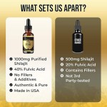 批发OEM私人标签60ml 100%有机喜马拉雅Shilajit树脂油滴大脑助推器健康补充剂
