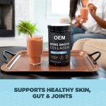Greenpie Collagen Chondroitin Hyaluronic Acid Glutamine 18 Amino Acids Powder Nutrition for Adult Bone Broth Protein