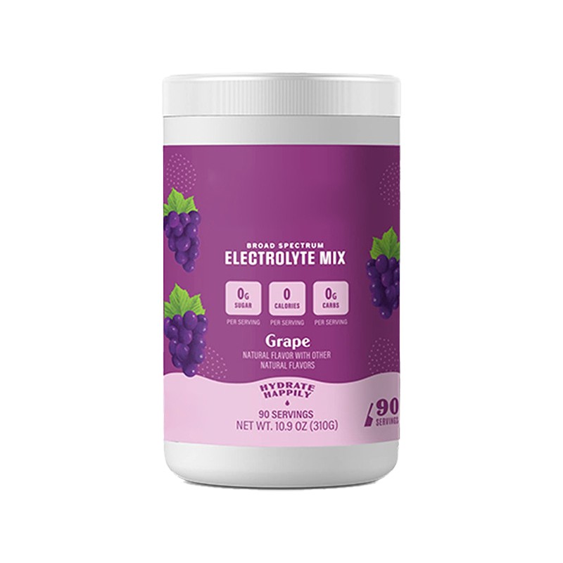 Customized Food-Grade Electrolyte Albumen Powder Supplement in Bottle Helps Replace Water & Electrolytes Lost