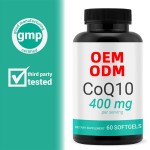 OEM ODM Vegan Coenzyme Q10 Anti Fatigue Improve Heart Health Antioxidant COQ10 Softgels Dietary Supplements