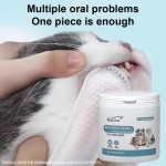 Pet Tear Stain Wipes Manufacturer - OEM Pearl Texture Finger Cots