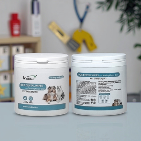 Pet Dental Wipes Factory - Custom Pearl Texture Plaque Remover