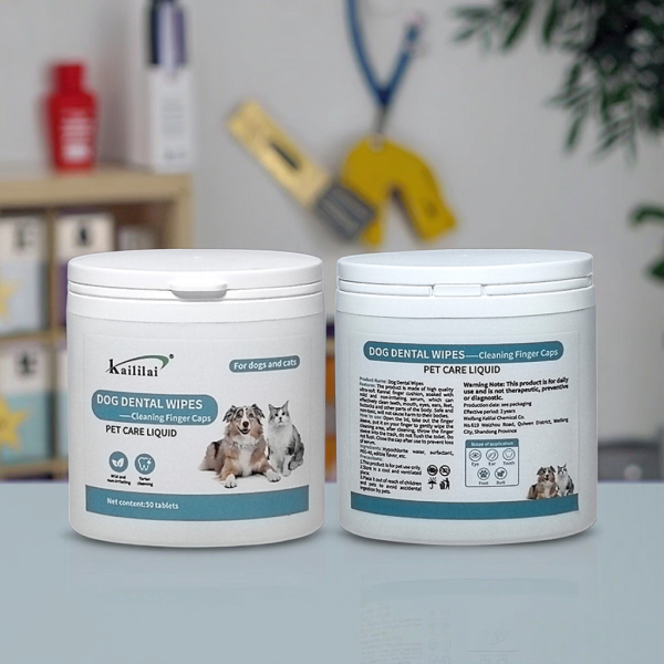 Pet Dental Wipes Factory - Custom Pearl Texture Plaque Remover