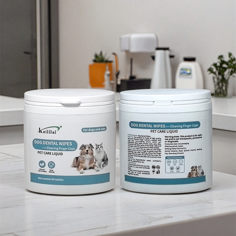 Pet Tear Stain Wipes Manufacturer - OEM Pearl Texture Finger Cots