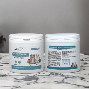 Pet Finger Wipes Manufacturer - OEM Soft Pearl Texture Tear Stain Remover